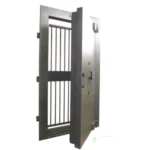 Strong Room Door With Grill Gate